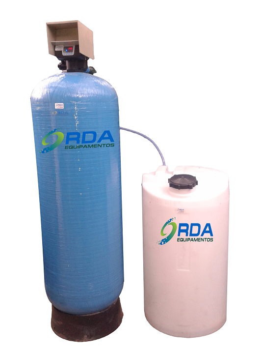 Abrandador automático em PRFV média / baixa vazão