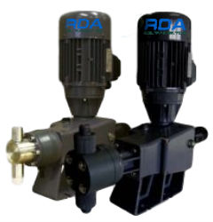 Dosador motorizado para médias e altas vazões