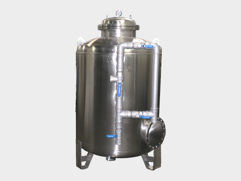 Filtro central de inox